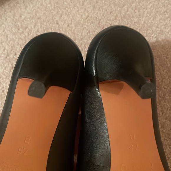 Black/Black-white Coach heels - Picture 10 of 10